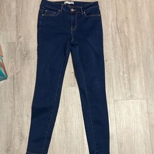 Denim&Co Women's Dark‎ Blue Skinny Jeans